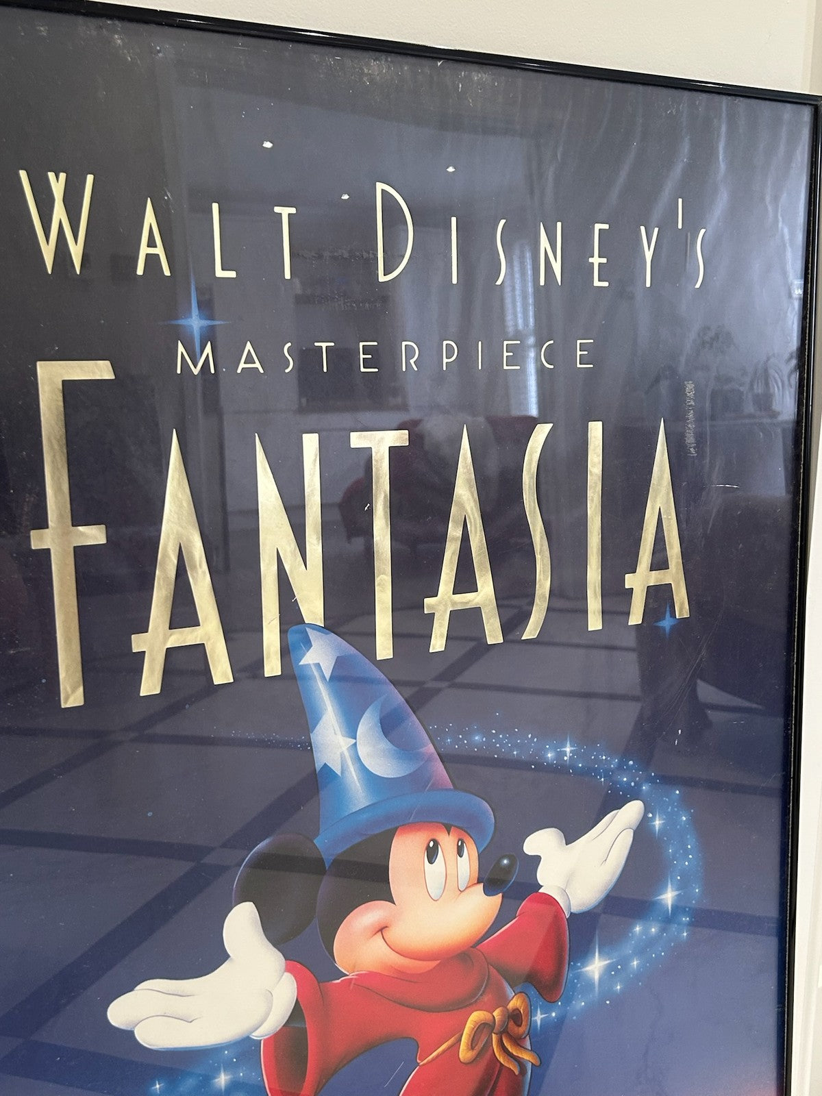 Framed Walt Disney Fantasia Home Video Promo Poster1