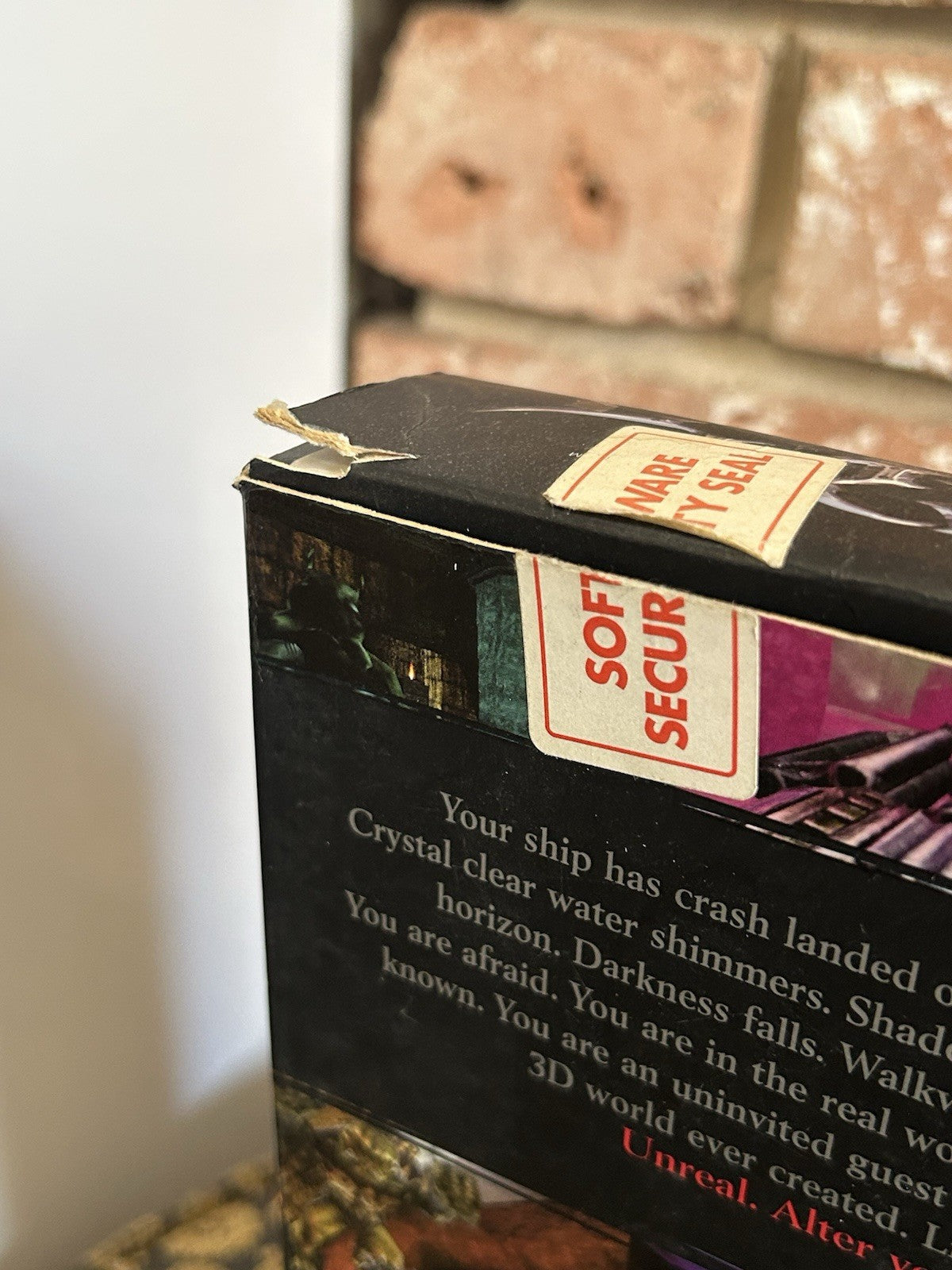 UNREAL  PC CDROM Big Box Retro Game  1998  Alter Your Reality Forever. V G C10