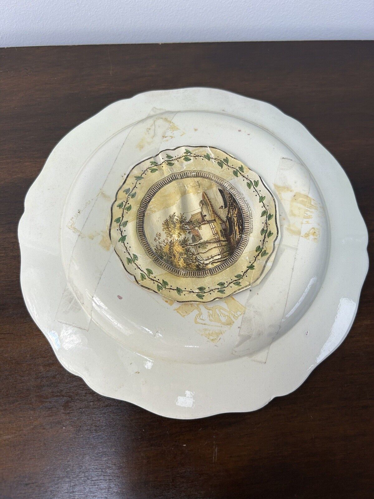 Wedgwood Creamware Early 19th Century Plate