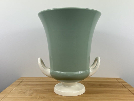 Wedgwood Keith Murray Vase twin handle Vase Large Wedgwood Celadon Vase