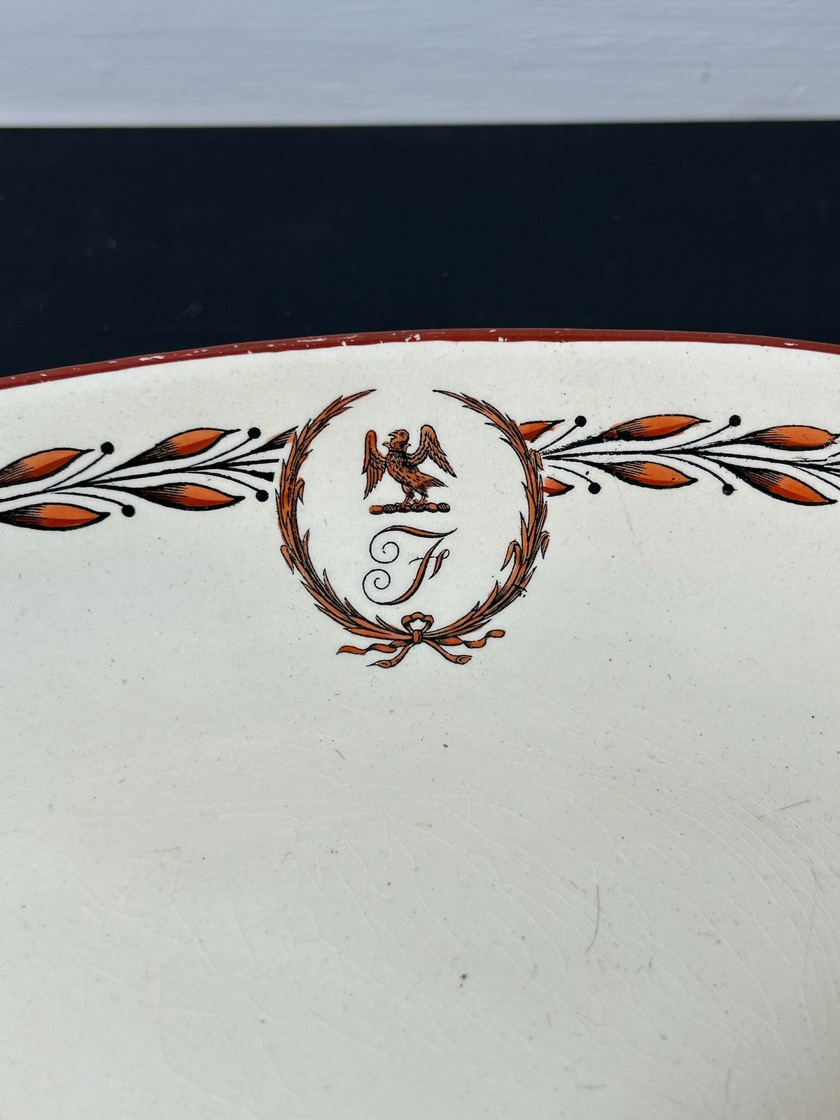 Antique Wedgwood Queens Ware Crested Heart Shaped Dessert Dish Mortlocks 18873