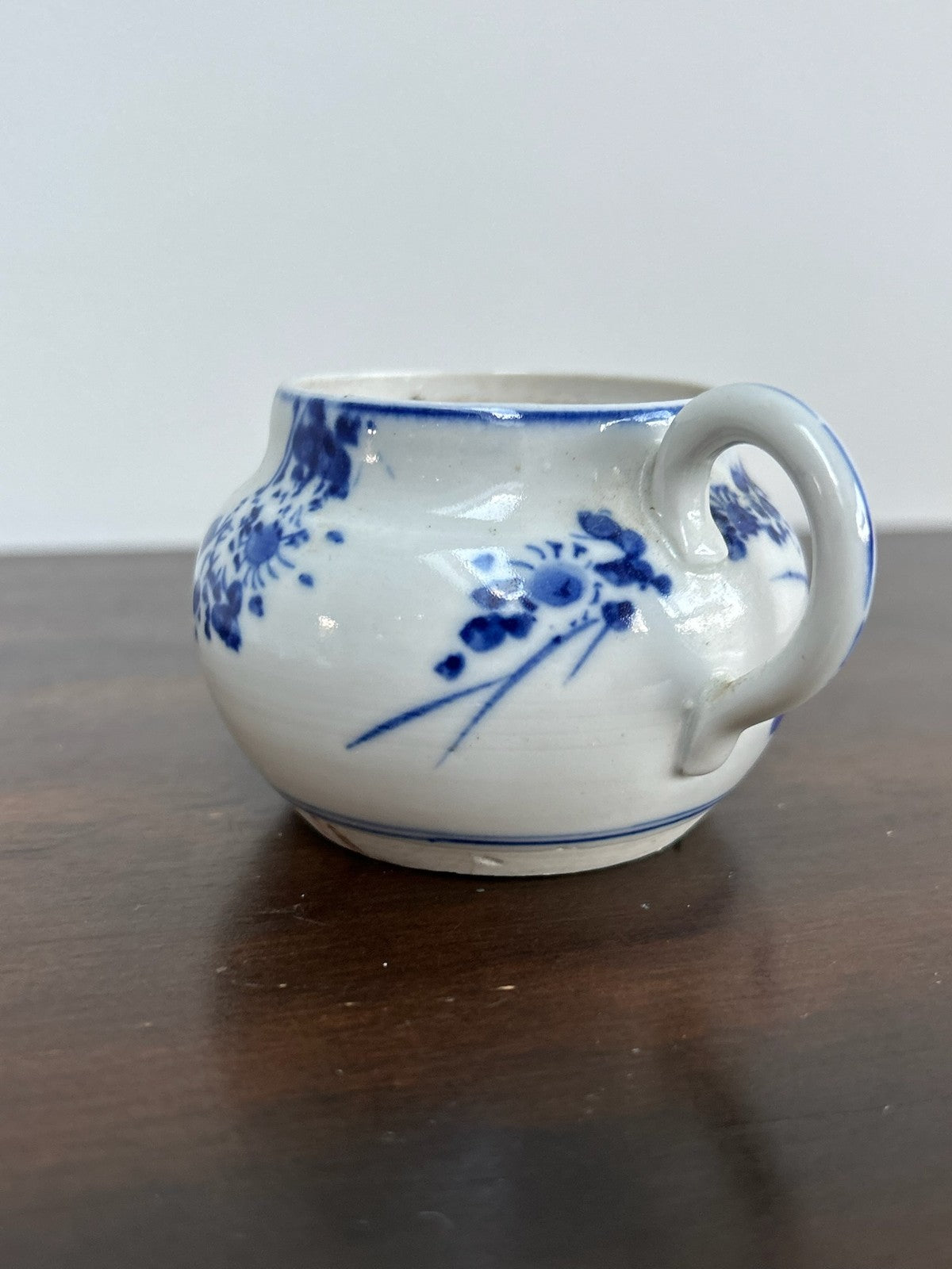 Antique Chinese Porcelain Miniature Blue & White Teapot1