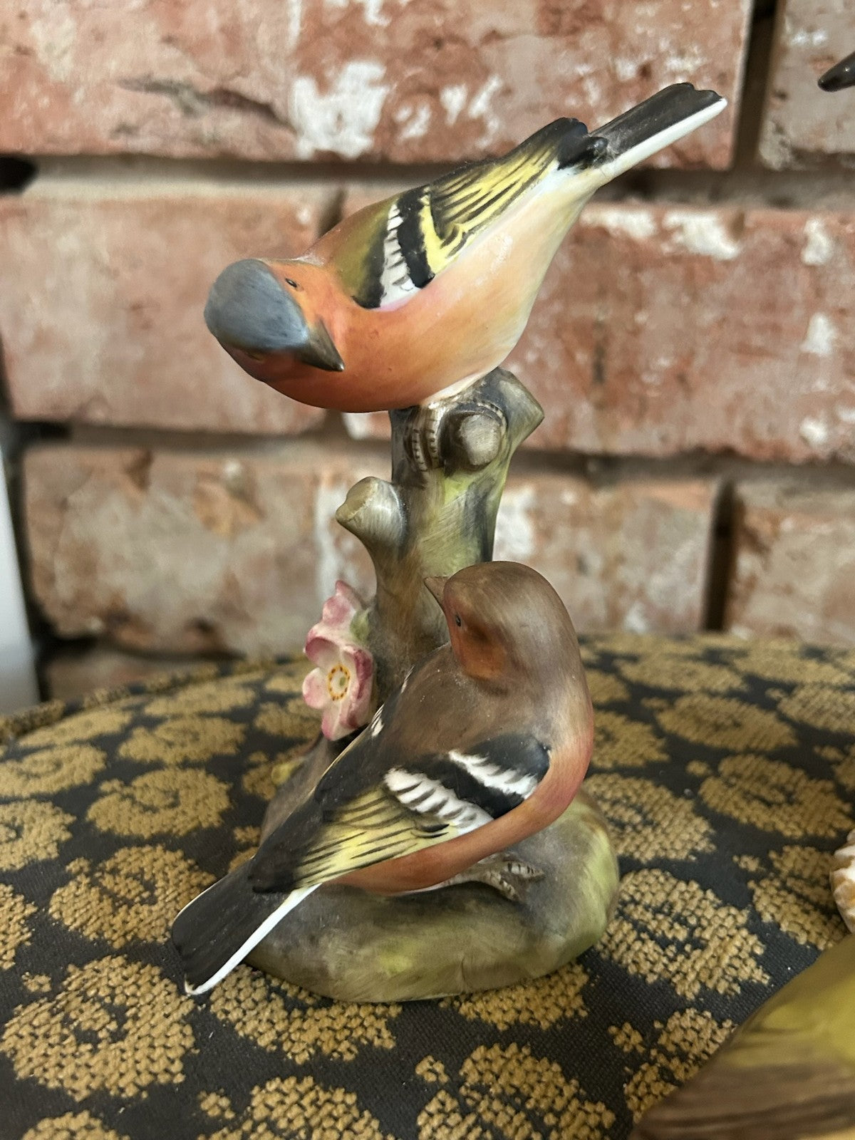 Royal Worcester Birds Kingfisher 2666 Chaffinches 3364 Goldcrests Repaired Lot7