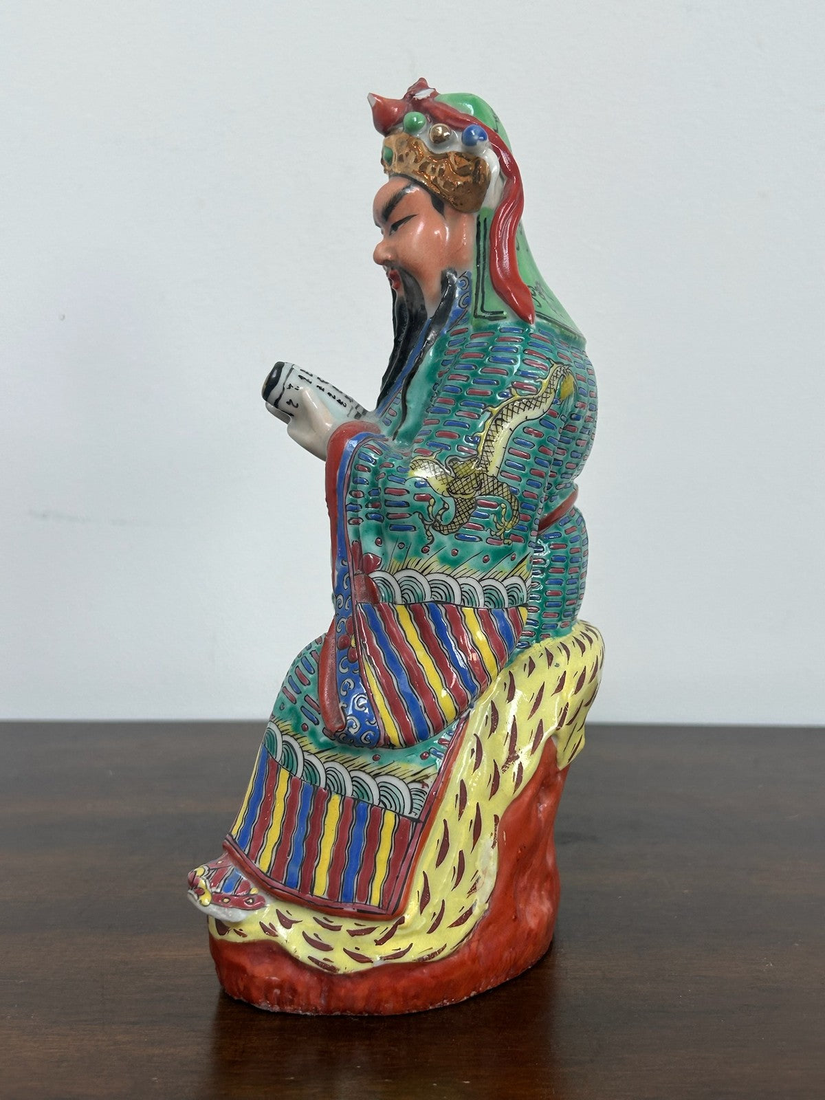 Late Qing/Republic Chinese Famille Rose Immortals Figures Set of 34