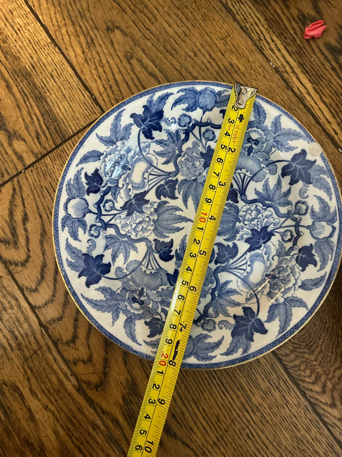 Wedgwood Blue and White Small Plates Set Floral Pattern Impressed Mark9