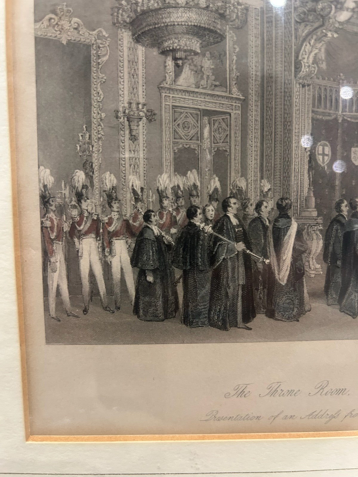 Set of 4 Antique Victorian Engravings Royal Subjects Hartlepool Buckingham Pal16